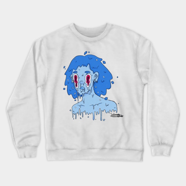 Melt Down (png) Crewneck Sweatshirt by juulsart